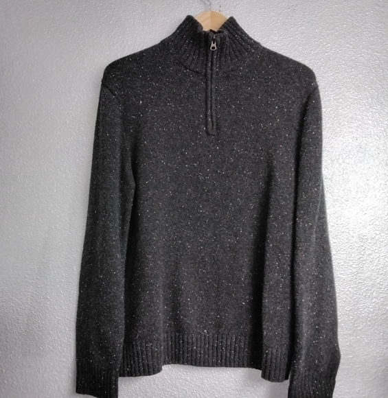 Gap Wool Blend Mock Neck Pullover Sweater Size L - Picture 4 of 6